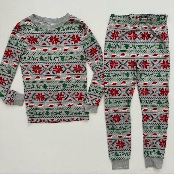 Holiday Time Kids Christmas Pajamas Size 6 - Picture 15 of 15